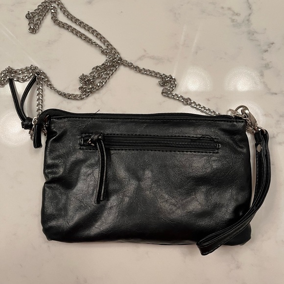 Black Studded Clutch - Picture 2 of 2